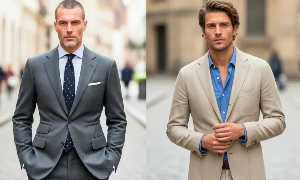 British vs. Italian Suits